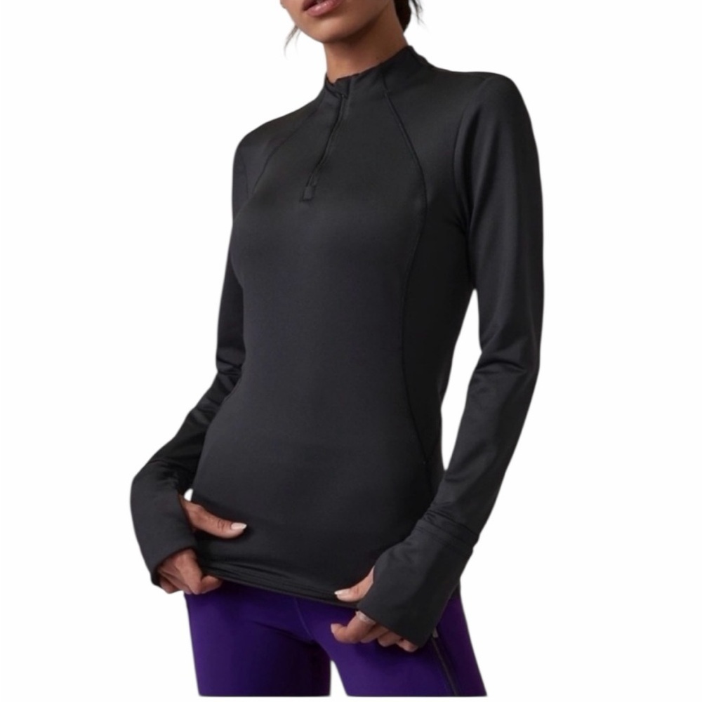 ATHLETA Whistler Half Zip
Black
Size Large